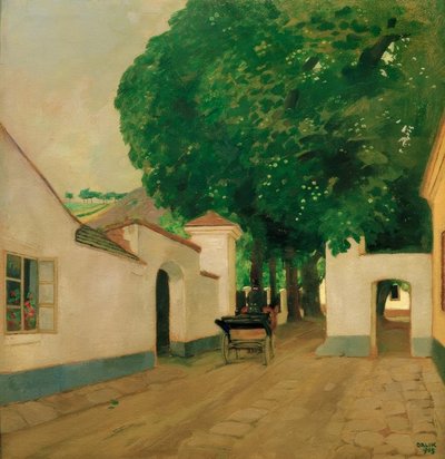 Einfahrt zum Gutshof von Emil Orlik